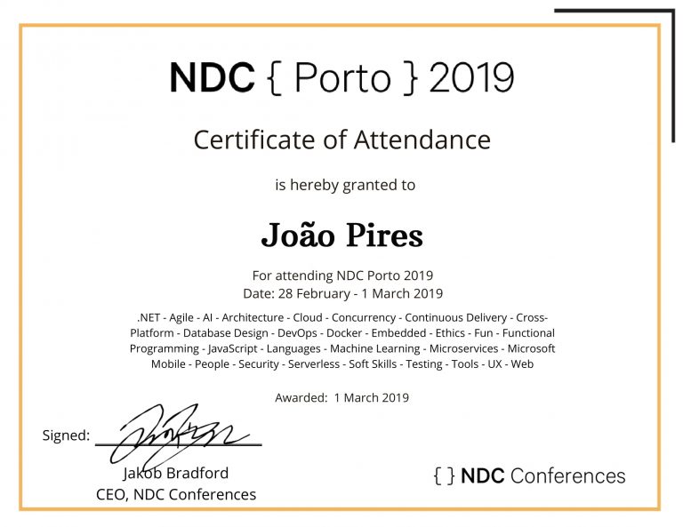 NDC {Porto} 2019