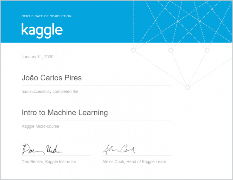 Kaggle Intro to Machine Learning