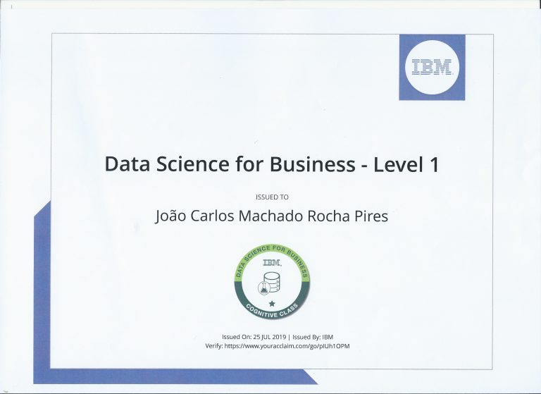 IBM Data Science for Business