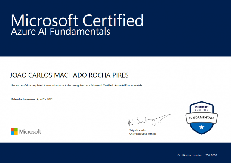 Microsoft Certified - AI-900